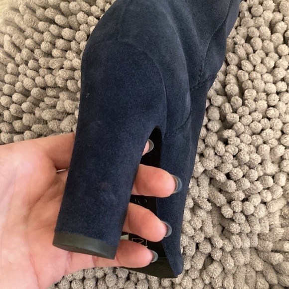 Blue suede otk boots - Picture 9 of 10